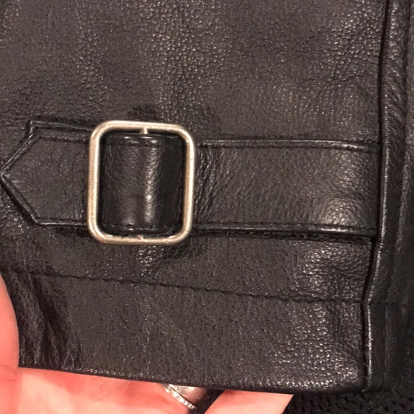 Gap leather jacket - Picture 6 of 7